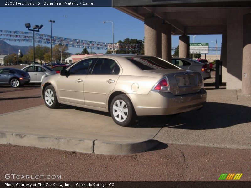 Dune Pearl Metallic / Camel 2008 Ford Fusion S