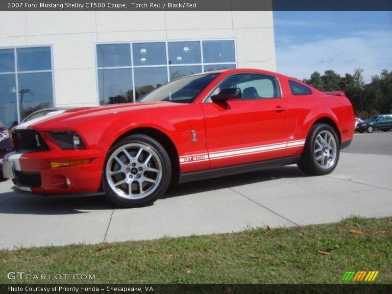  2007 Mustang Shelby GT500 Coupe Torch Red