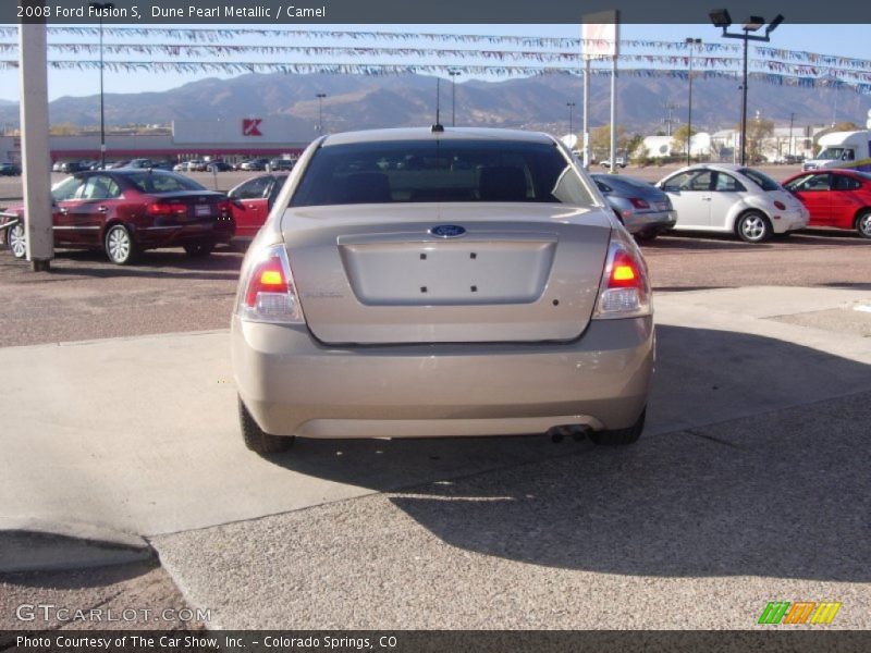 Dune Pearl Metallic / Camel 2008 Ford Fusion S