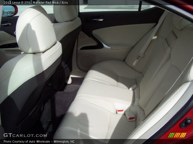 Matador Red Mica / Ecru 2012 Lexus IS 250