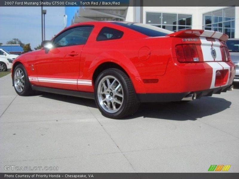  2007 Mustang Shelby GT500 Coupe Torch Red