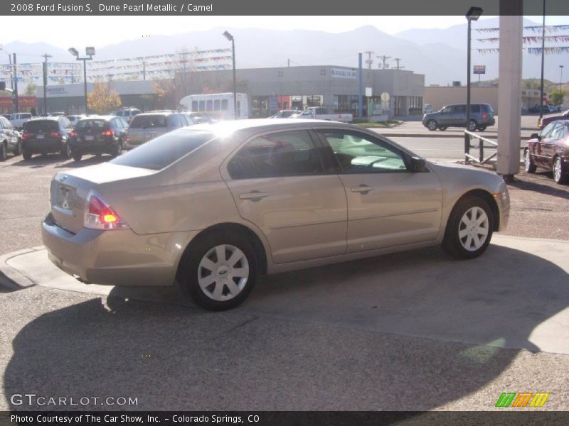 Dune Pearl Metallic / Camel 2008 Ford Fusion S