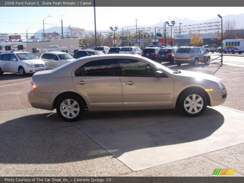 Dune Pearl Metallic / Camel 2008 Ford Fusion S