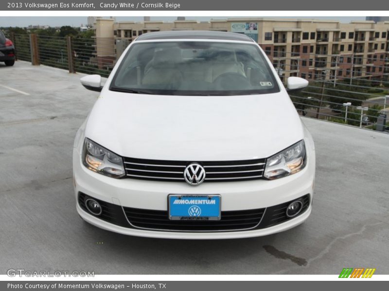 Candy White / Cornsilk Beige 2013 Volkswagen Eos Komfort