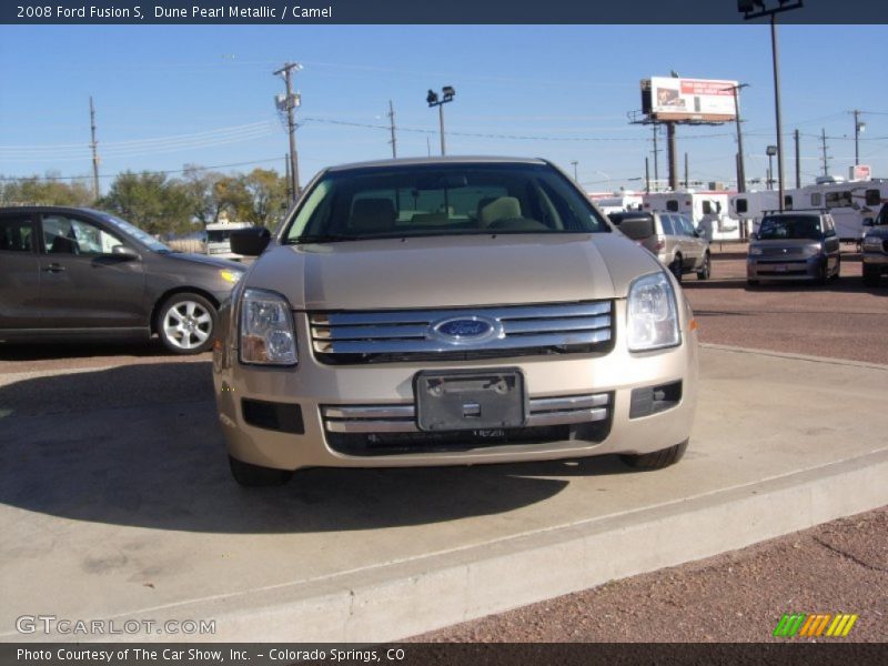 Dune Pearl Metallic / Camel 2008 Ford Fusion S