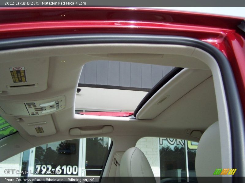 Matador Red Mica / Ecru 2012 Lexus IS 250