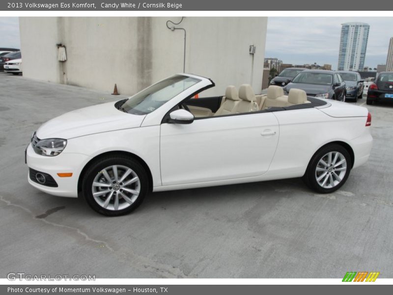Candy White / Cornsilk Beige 2013 Volkswagen Eos Komfort