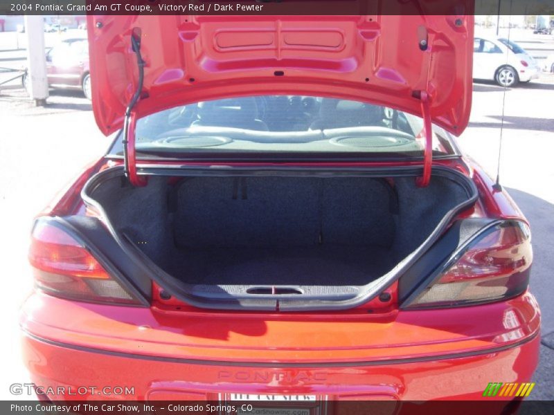 Victory Red / Dark Pewter 2004 Pontiac Grand Am GT Coupe