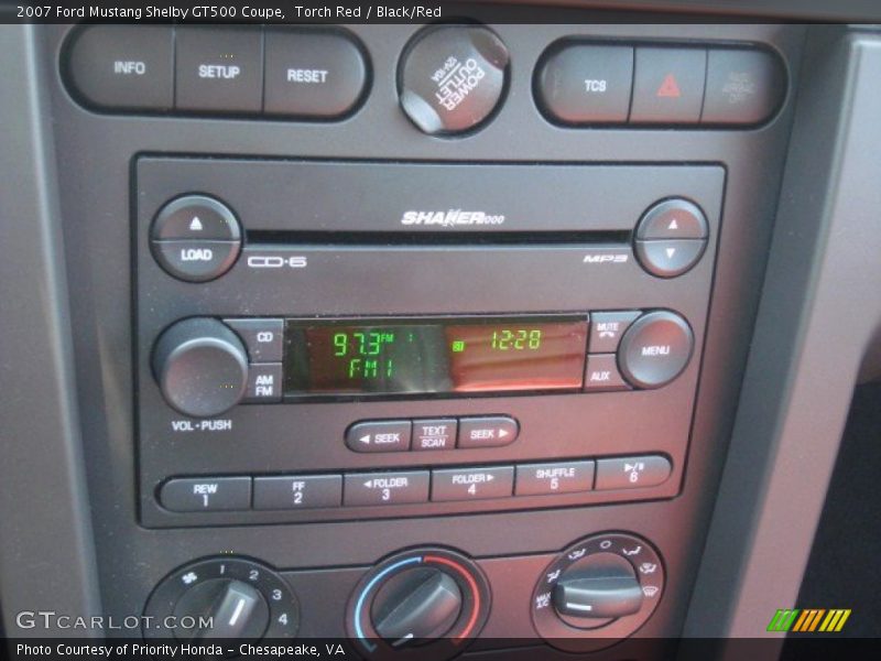 Audio System of 2007 Mustang Shelby GT500 Coupe