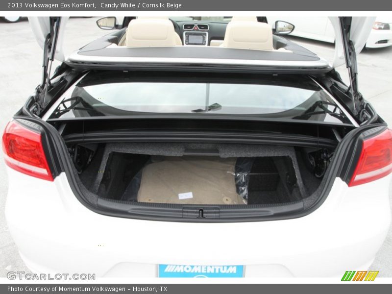 Candy White / Cornsilk Beige 2013 Volkswagen Eos Komfort