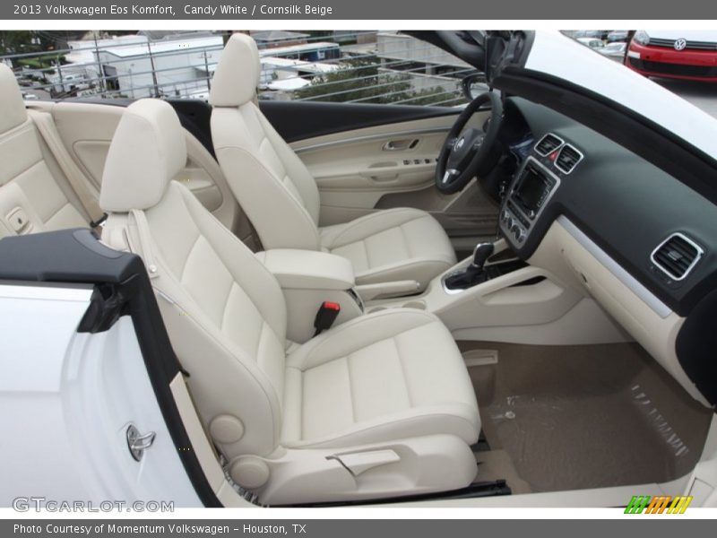 Front Seat of 2013 Eos Komfort