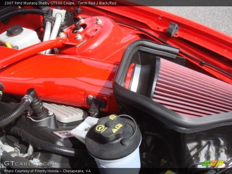 Torch Red / Black/Red 2007 Ford Mustang Shelby GT500 Coupe