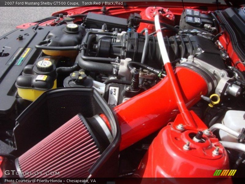  2007 Mustang Shelby GT500 Coupe Engine - 5.4 Liter Supercharged DOHC 32-Valve V8