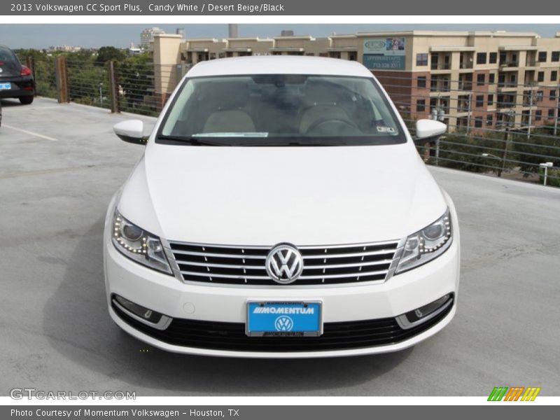 Candy White / Desert Beige/Black 2013 Volkswagen CC Sport Plus