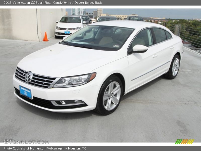Candy White / Desert Beige/Black 2013 Volkswagen CC Sport Plus