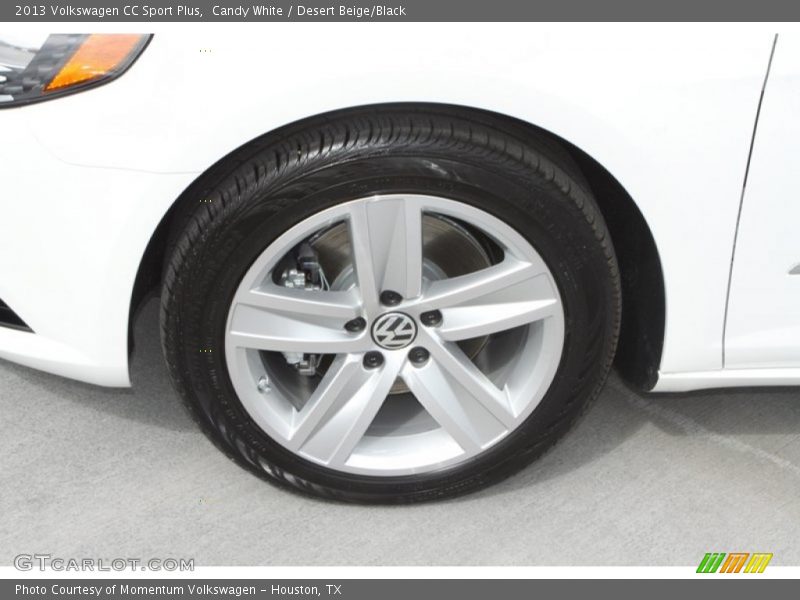 Candy White / Desert Beige/Black 2013 Volkswagen CC Sport Plus
