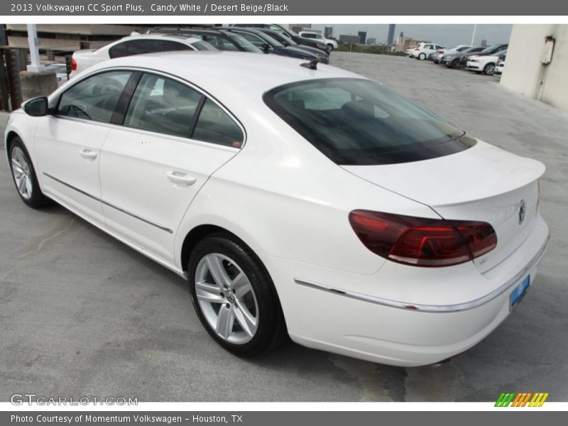 Candy White / Desert Beige/Black 2013 Volkswagen CC Sport Plus