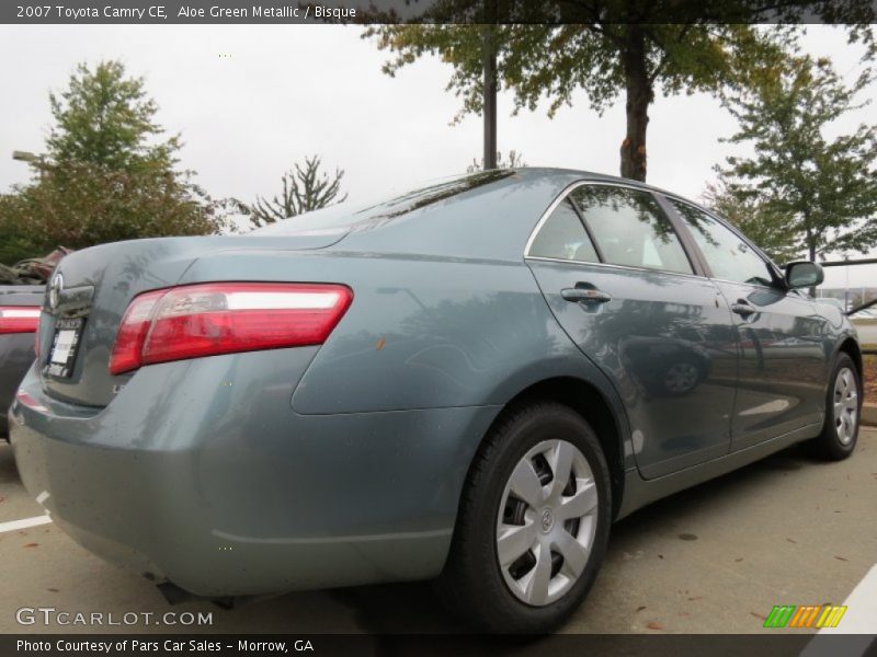 Aloe Green Metallic / Bisque 2007 Toyota Camry CE