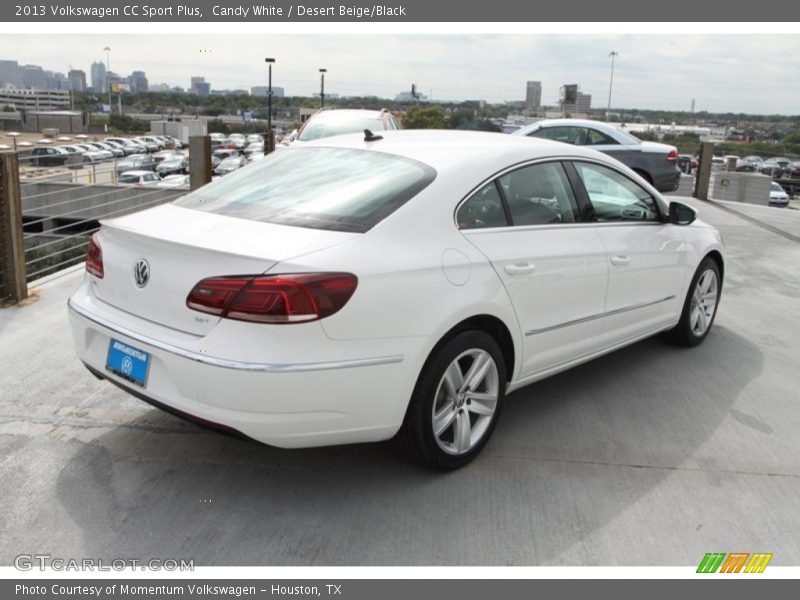 Candy White / Desert Beige/Black 2013 Volkswagen CC Sport Plus