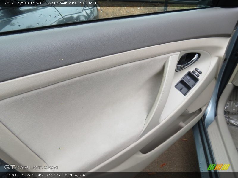Aloe Green Metallic / Bisque 2007 Toyota Camry CE