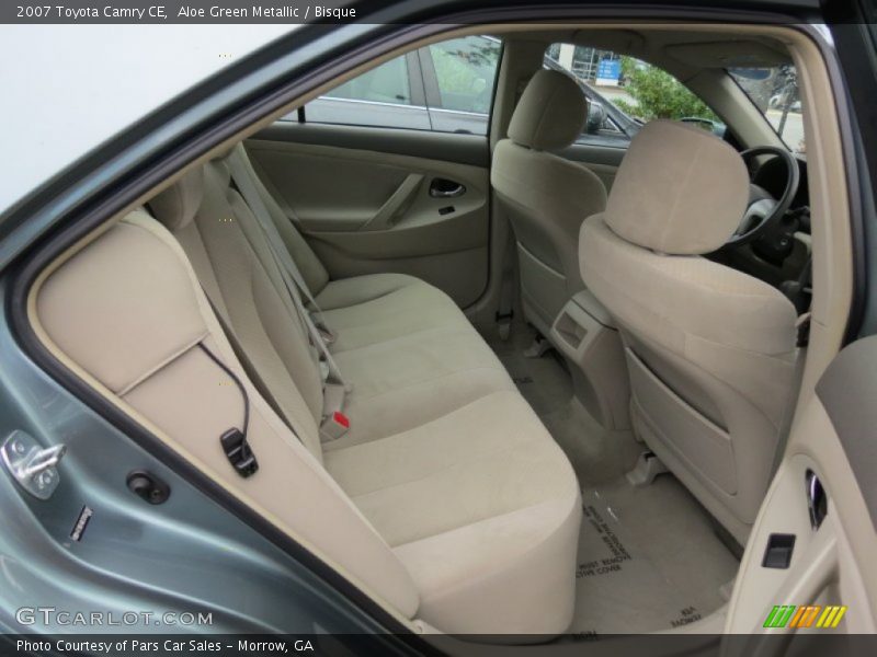 Aloe Green Metallic / Bisque 2007 Toyota Camry CE