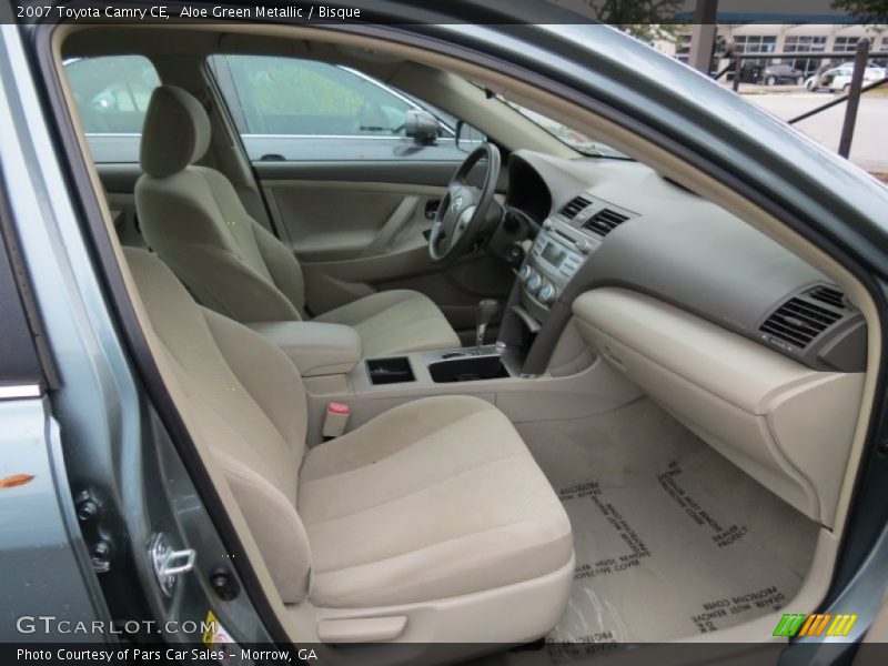 Aloe Green Metallic / Bisque 2007 Toyota Camry CE