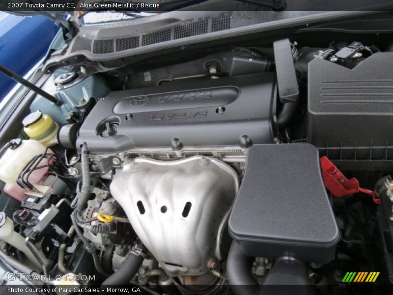 Aloe Green Metallic / Bisque 2007 Toyota Camry CE