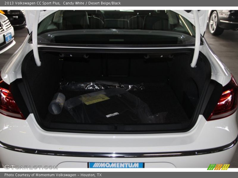 Candy White / Desert Beige/Black 2013 Volkswagen CC Sport Plus