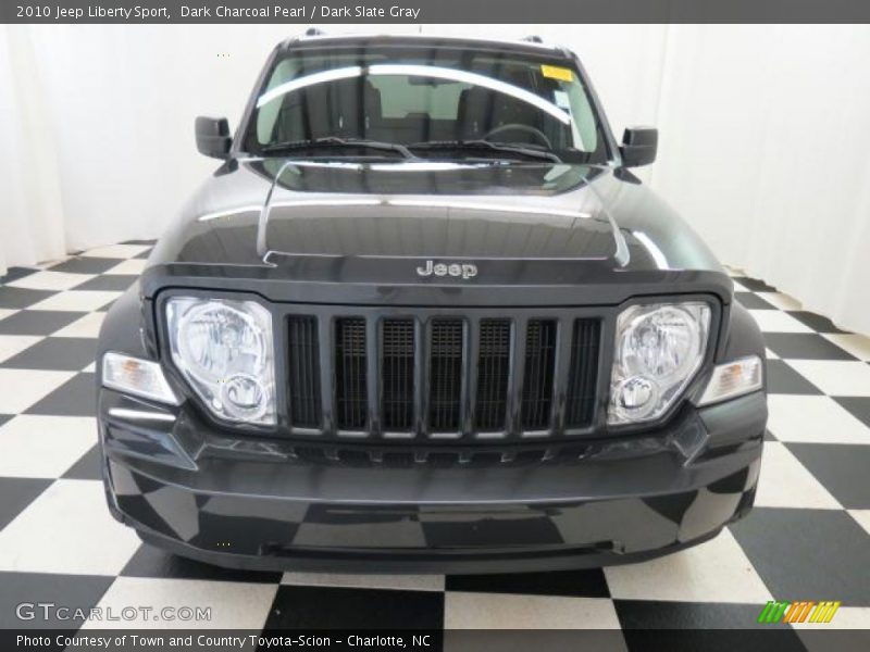 Dark Charcoal Pearl / Dark Slate Gray 2010 Jeep Liberty Sport