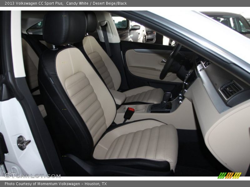 Candy White / Desert Beige/Black 2013 Volkswagen CC Sport Plus