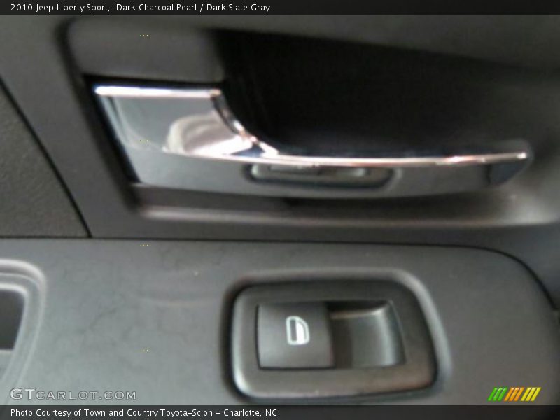 Dark Charcoal Pearl / Dark Slate Gray 2010 Jeep Liberty Sport