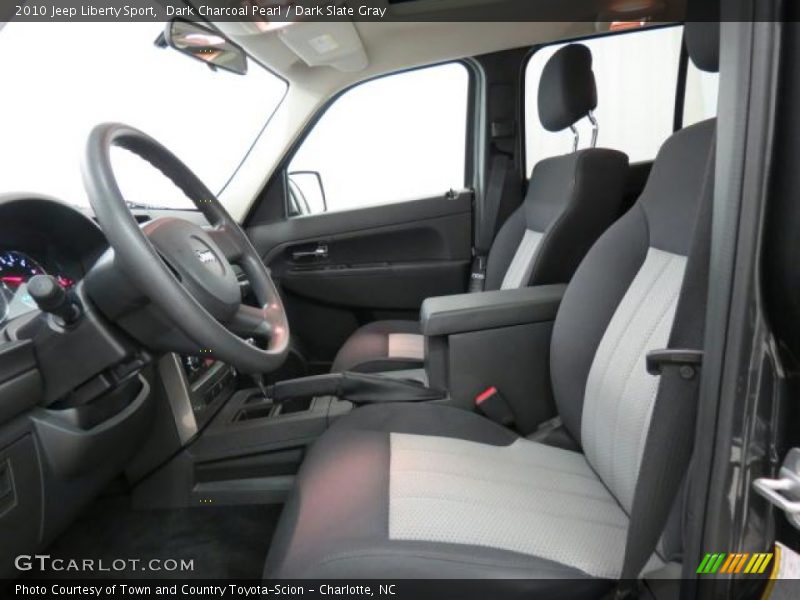 Dark Charcoal Pearl / Dark Slate Gray 2010 Jeep Liberty Sport