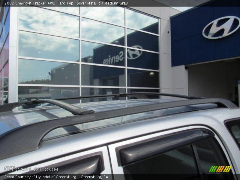 Silver Metallic / Medium Gray 2002 Chevrolet Tracker 4WD Hard Top
