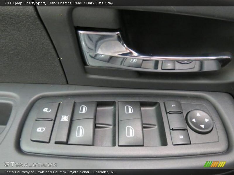 Dark Charcoal Pearl / Dark Slate Gray 2010 Jeep Liberty Sport