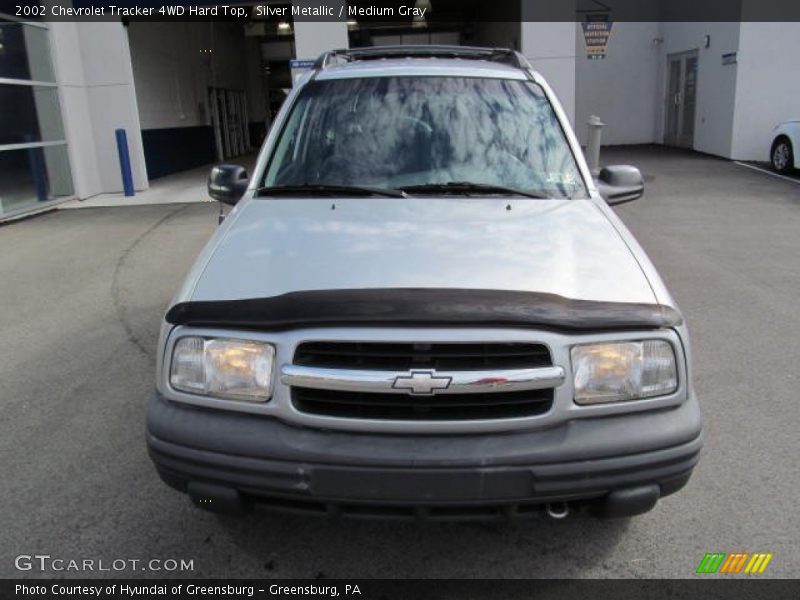 Silver Metallic / Medium Gray 2002 Chevrolet Tracker 4WD Hard Top