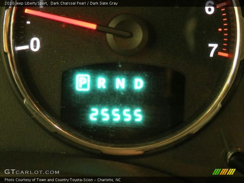 Dark Charcoal Pearl / Dark Slate Gray 2010 Jeep Liberty Sport