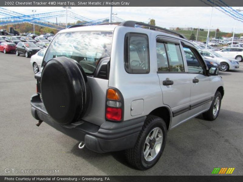 Silver Metallic / Medium Gray 2002 Chevrolet Tracker 4WD Hard Top