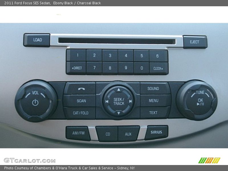 Controls of 2011 Focus SES Sedan