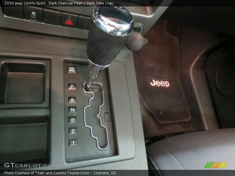 Dark Charcoal Pearl / Dark Slate Gray 2010 Jeep Liberty Sport
