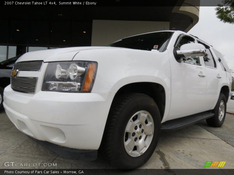 Summit White / Ebony 2007 Chevrolet Tahoe LT 4x4