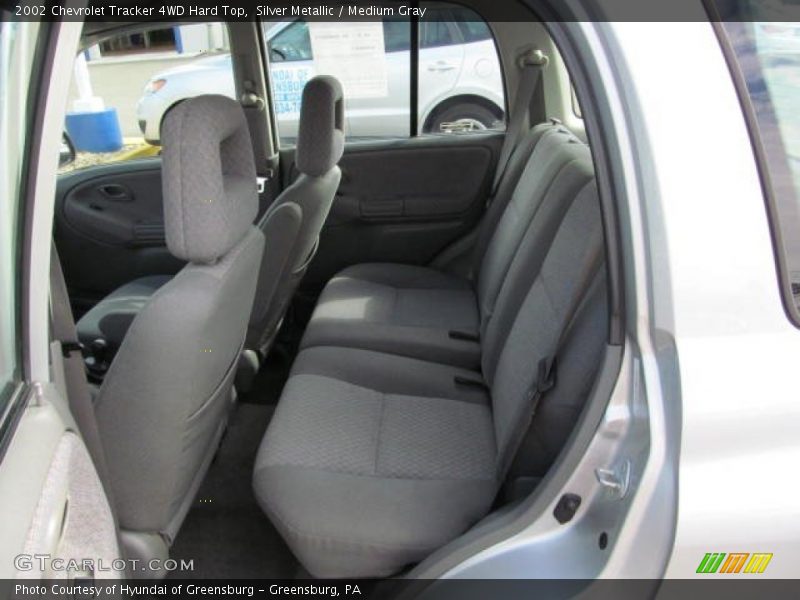 Silver Metallic / Medium Gray 2002 Chevrolet Tracker 4WD Hard Top