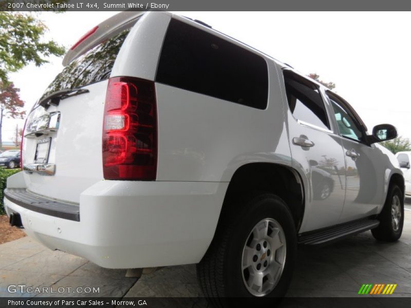 Summit White / Ebony 2007 Chevrolet Tahoe LT 4x4