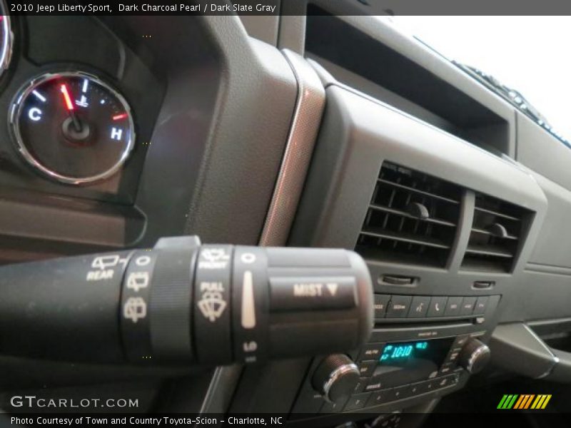 Dark Charcoal Pearl / Dark Slate Gray 2010 Jeep Liberty Sport
