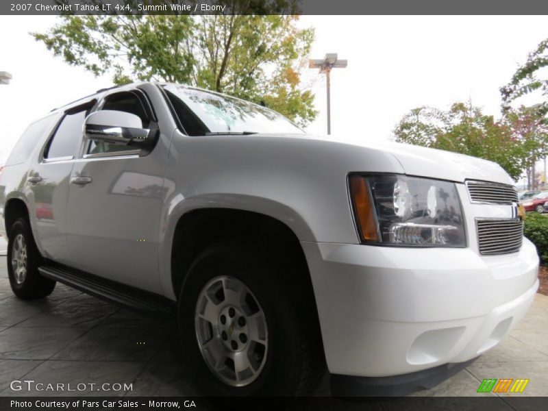 Summit White / Ebony 2007 Chevrolet Tahoe LT 4x4