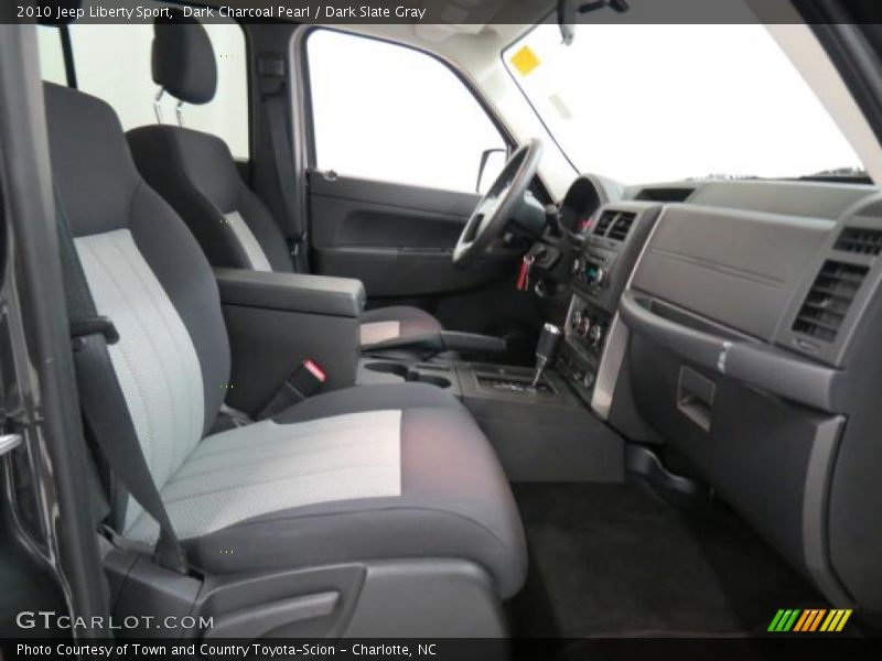 Dark Charcoal Pearl / Dark Slate Gray 2010 Jeep Liberty Sport
