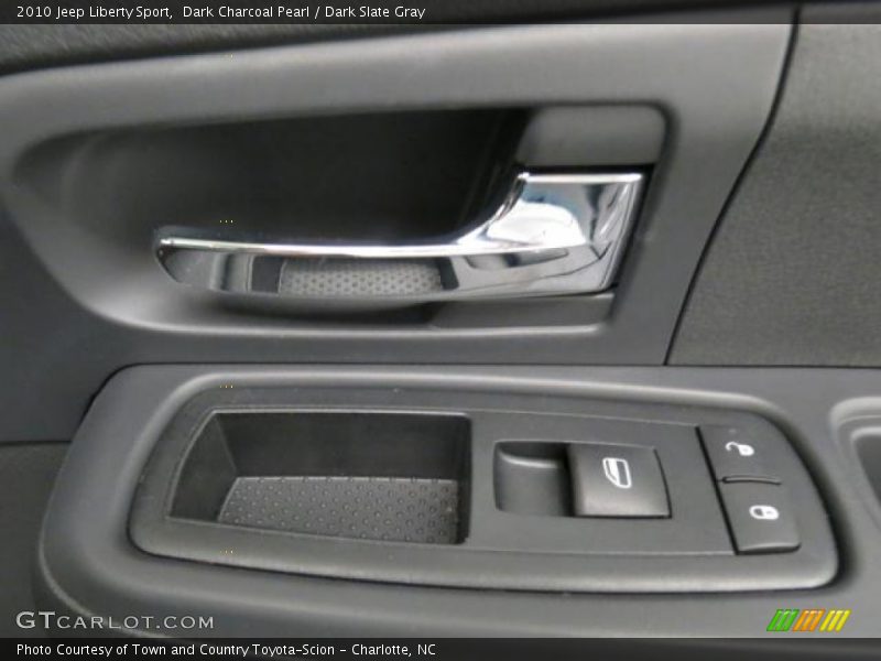 Dark Charcoal Pearl / Dark Slate Gray 2010 Jeep Liberty Sport