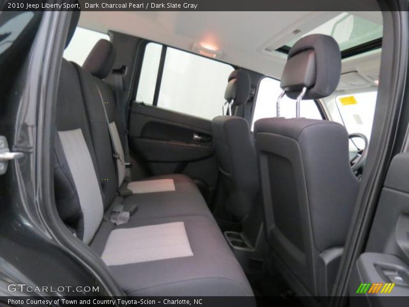 Dark Charcoal Pearl / Dark Slate Gray 2010 Jeep Liberty Sport