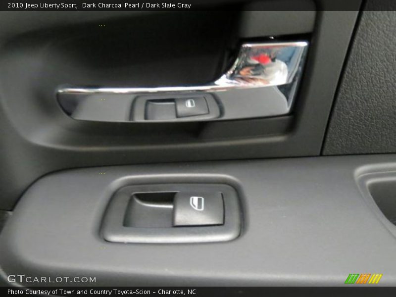 Dark Charcoal Pearl / Dark Slate Gray 2010 Jeep Liberty Sport