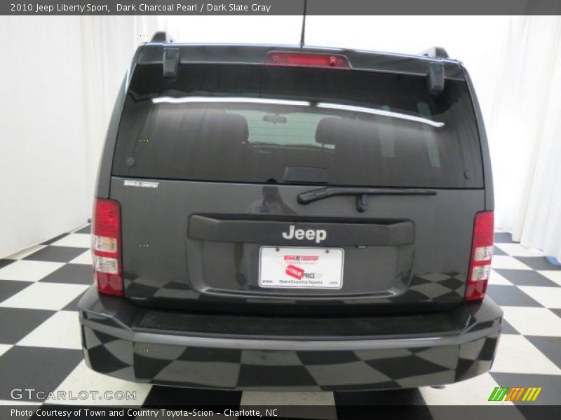 Dark Charcoal Pearl / Dark Slate Gray 2010 Jeep Liberty Sport