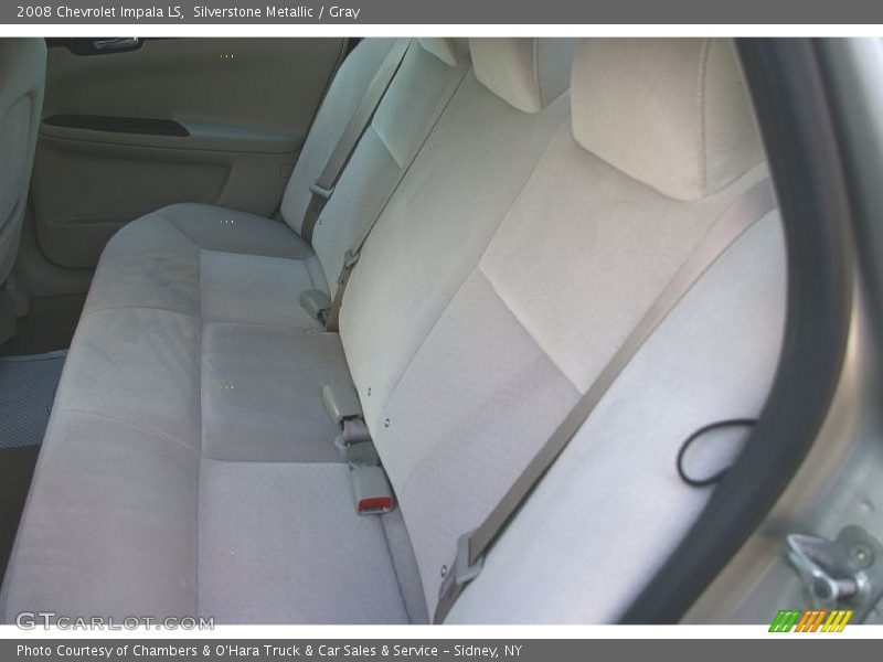 Silverstone Metallic / Gray 2008 Chevrolet Impala LS